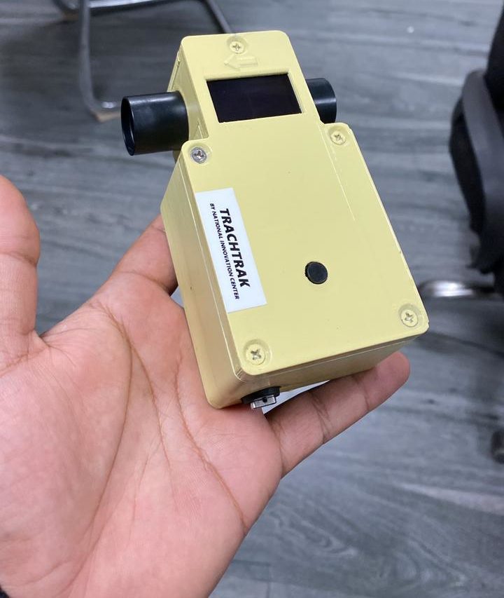 TrachTrak handheld device prototype